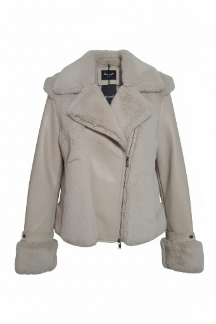 20272/CHAMARRA-CASUAL-ROOSEVELT-BEIGE-TALLA ( XL )