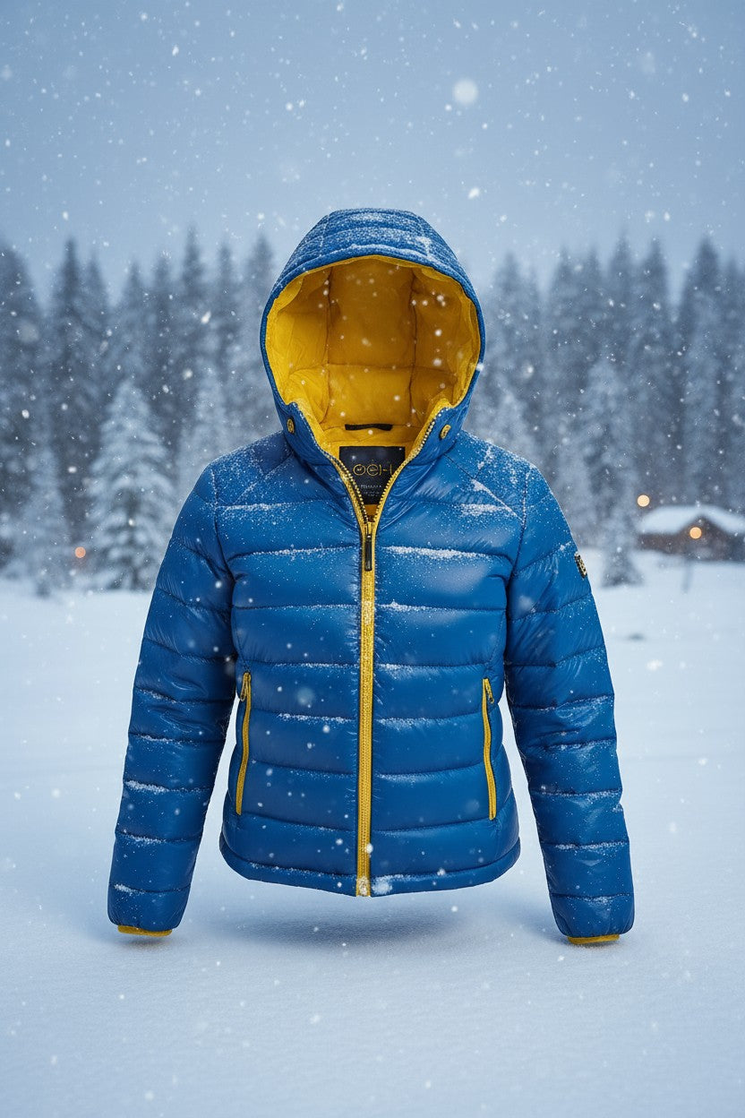 CHAMARRA PUFFER (ACOLCHADA) DOBLE VISTA GUESS