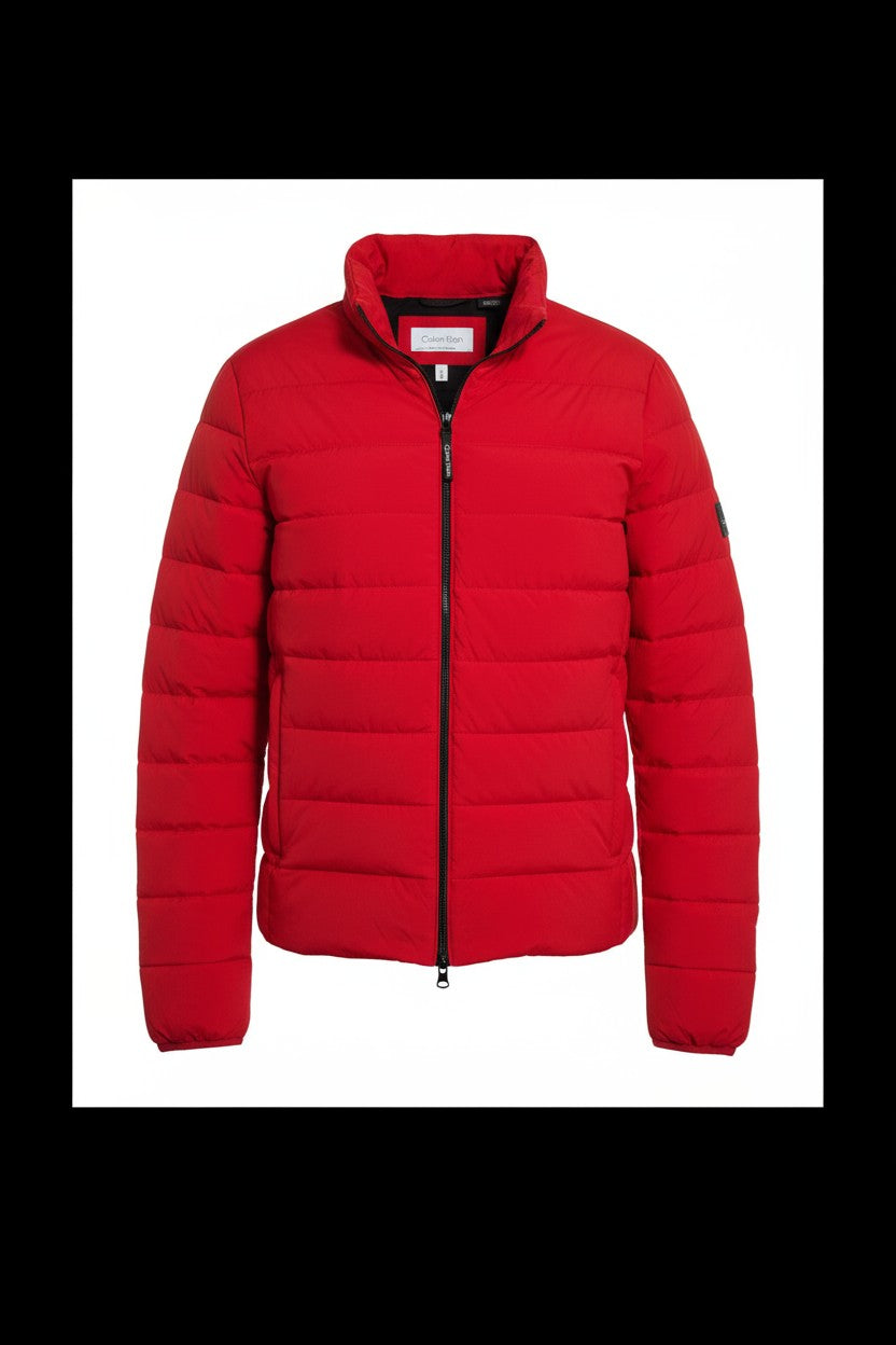 CHAMARRA ACOLCHADA ROJA DE CALVIN KLEIN