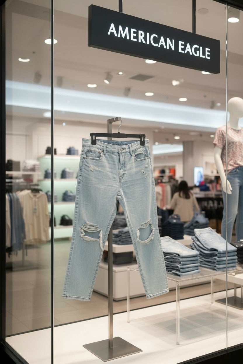 JEANS ESTILO BOYFRIEND AMERICAN EAGLE