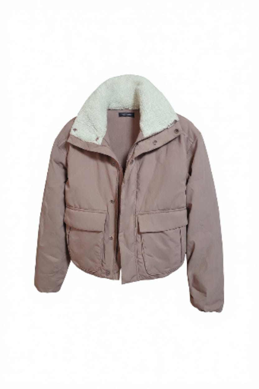 CHAMARRA-CASUAL-ALL IN MOTION-CAFE-TALLA ( XS )