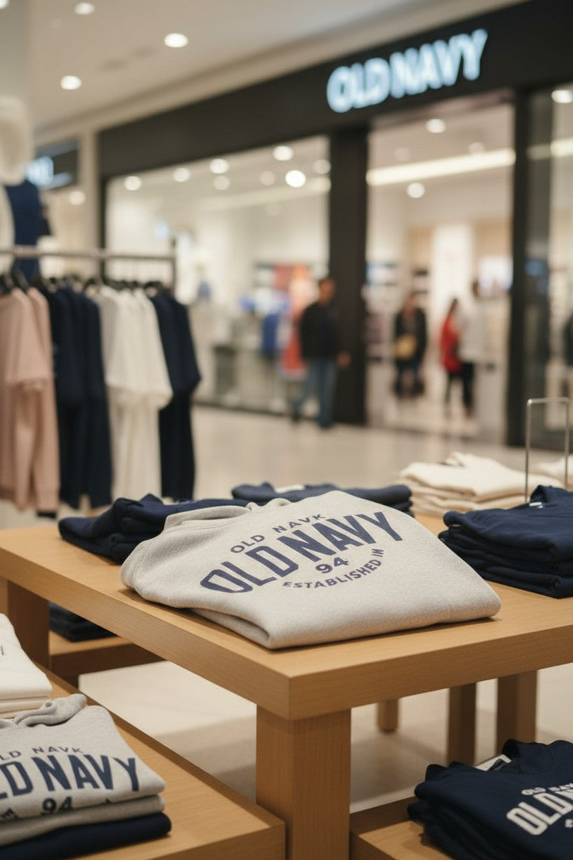 SUDADERA CON CAPUCHA GRIS OLD NAVY